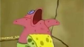 Губка Боб ловит кальмаров и помогает Патрику Стар со скрытым кормлением - порно видео