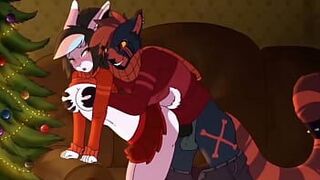 Пушистая порно анимация, но в обратном направлении - порно видео