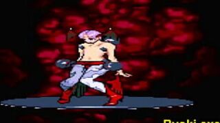 Куромару против Лилит, королева бойцов - порно видео