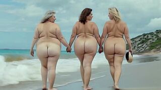 Зрелая с большой задницей - порно видео