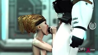 Порно войны! Супер межгалактическая шлюха и инопланетный секс во Вселенной - порно видео