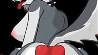 Вортекс трахает Луну в видео от первого лица - порно видео