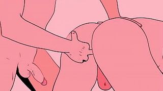 Всемогущий трахает Индевор по собачьи, они развлекаются и наслаждаются этим - порно видео